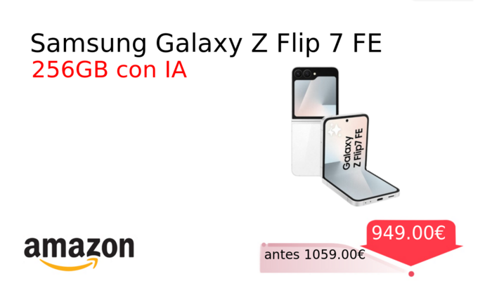 Samsung Galaxy Z Flip 7 FE