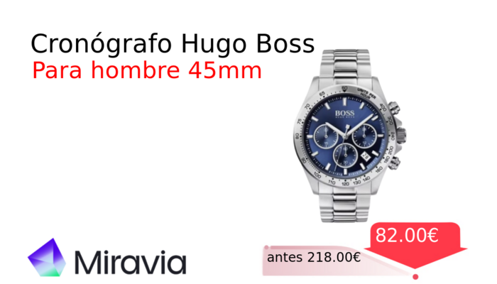 Cronógrafo Hugo Boss