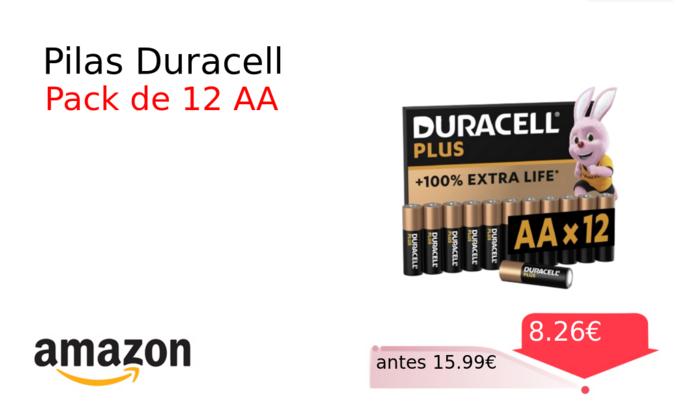 Pilas Duracell 