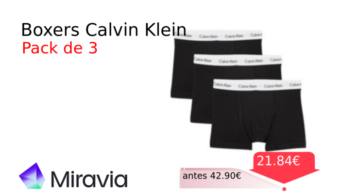Boxers Calvin Klein