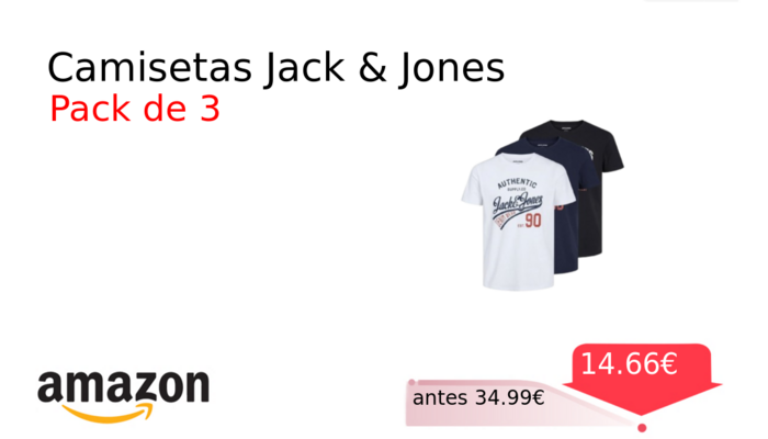 Camisetas Jack & Jones