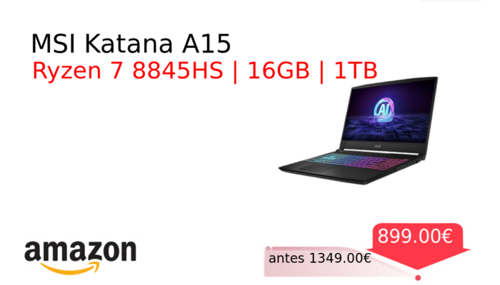 MSI Katana A15
