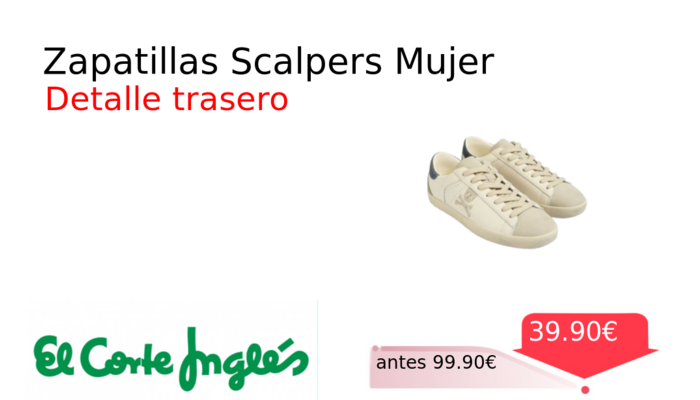 Zapatillas Scalpers Mujer