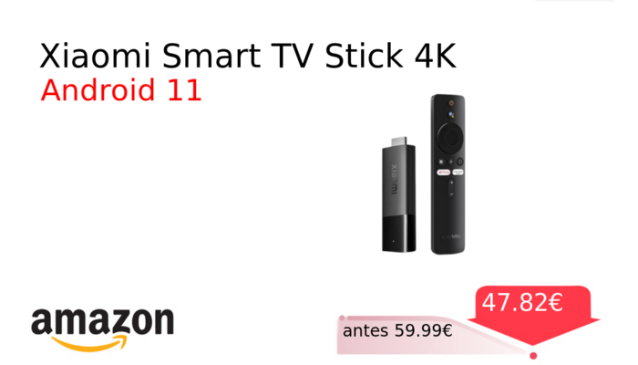 Xiaomi Smart TV Stick 4K