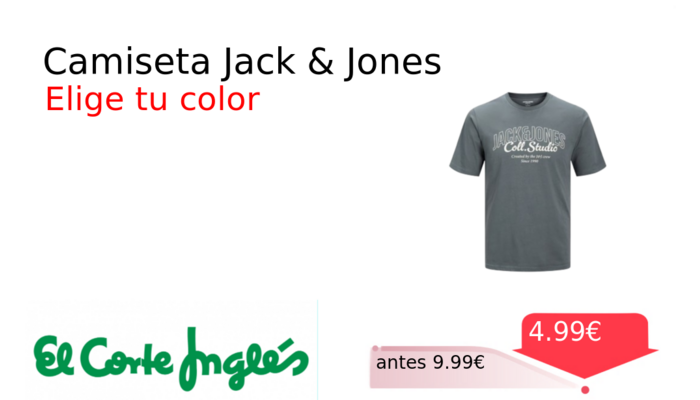 Camiseta Jack & Jones