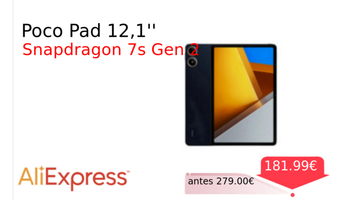 Poco Pad 12,1''