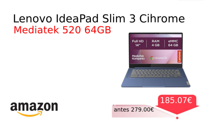 Lenovo IdeaPad Slim 3 Cihrome
