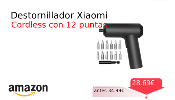 Destornillador Xiaomi