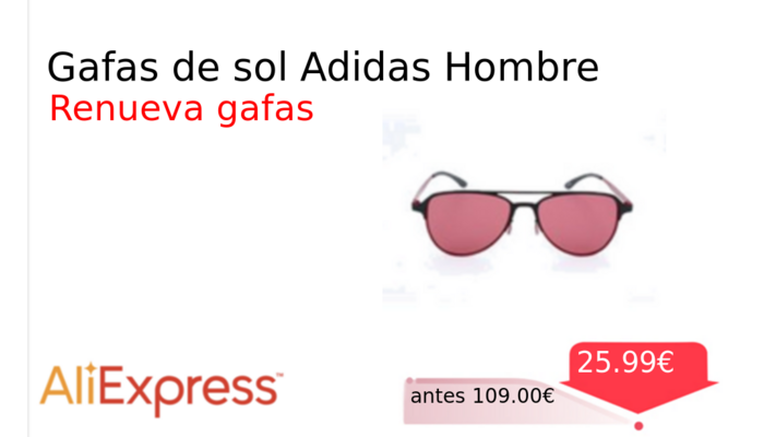 Gafas de sol Adidas Hombre