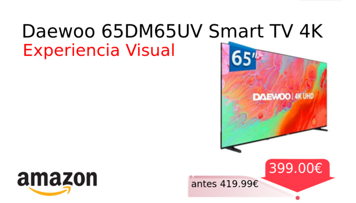 Daewoo 65DM65UV Smart TV 4K
