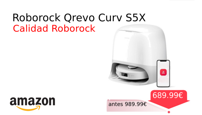 Roborock Qrevo Curv S5X