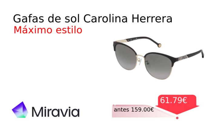 Gafas de sol Carolina Herrera