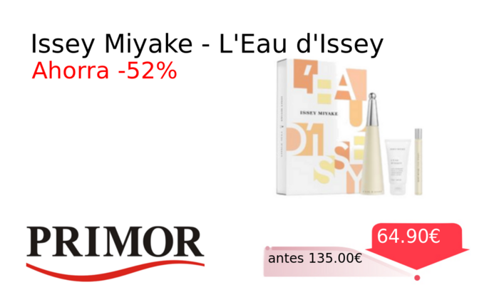 Issey Miyake - L'Eau d'Issey