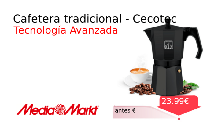Cafetera tradicional - Cecotec