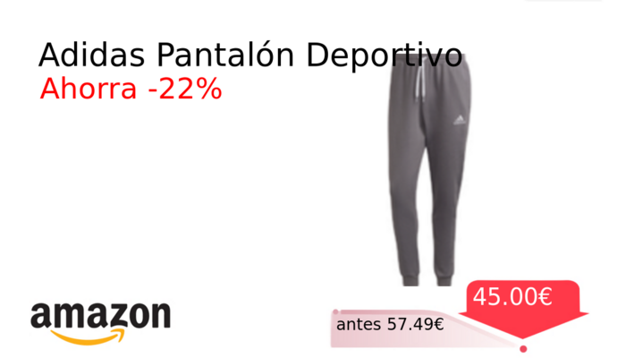 Adidas Pantalón Deportivo