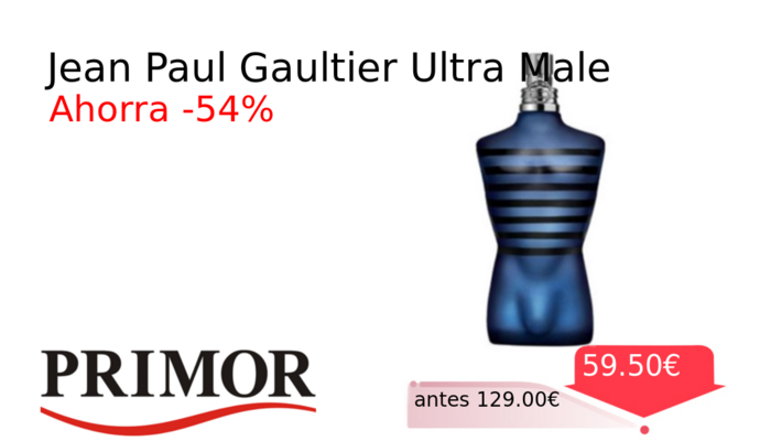 Jean Paul Gaultier Ultra Male