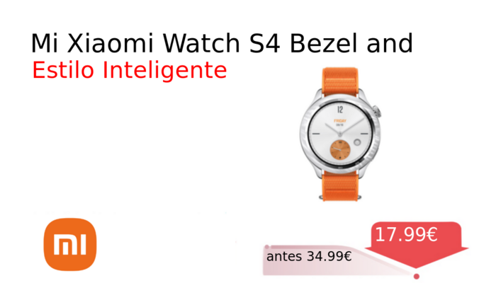 Mi Xiaomi Watch S4 Bezel and