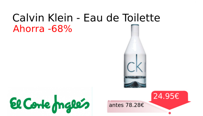 Calvin Klein - Eau de Toilette