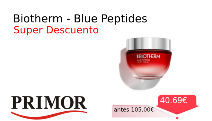 Biotherm - Blue Peptides