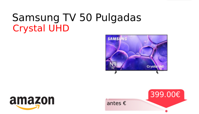 Samsung TV 50 Pulgadas