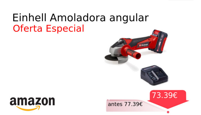 Einhell Amoladora angular