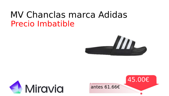 MV Chanclas marca Adidas