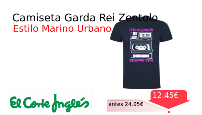 Camiseta Garda Rei Zentolo