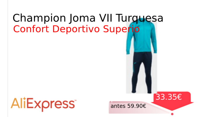 Champion Joma VII Turquesa