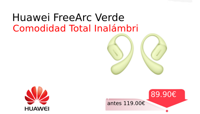 Huawei FreeArc Verde