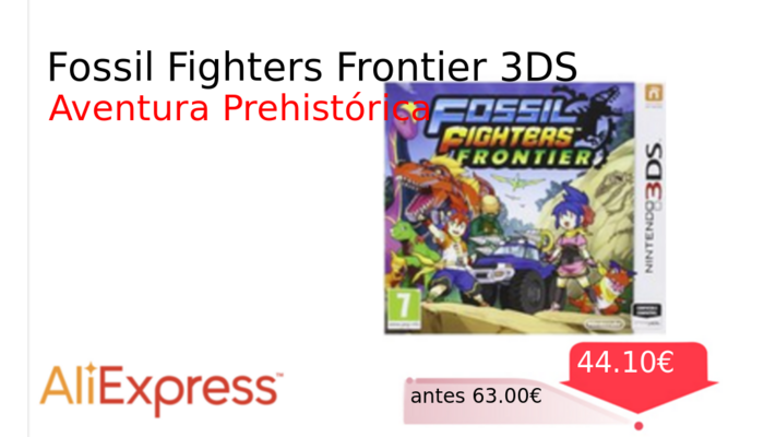Fossil Fighters Frontier 3DS