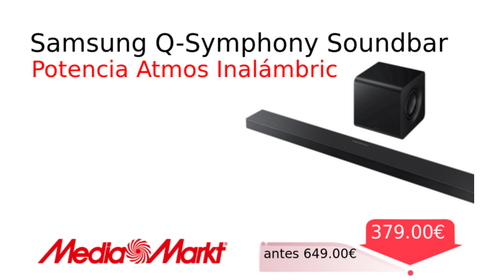 Samsung Q-Symphony Soundbar