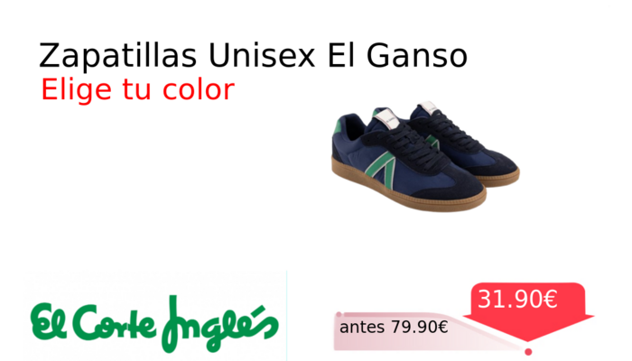 Zapatillas Unisex El Ganso