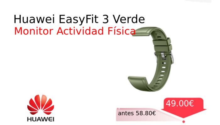 Huawei EasyFit 3 Verde