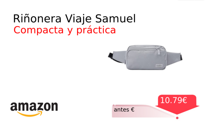 Riñonera Viaje Samuel