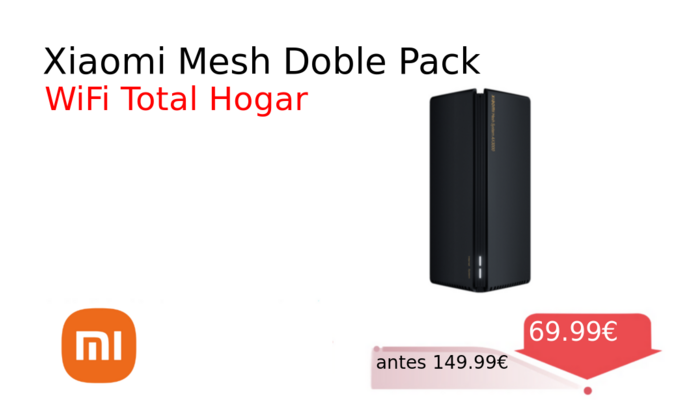 Xiaomi Mesh Doble Pack