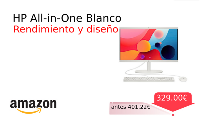 HP All-in-One Blanco