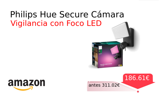 Philips Hue Secure Cámara