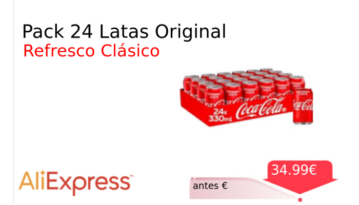Pack 24 Latas Original