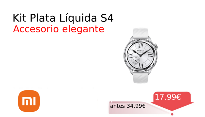 Kit Plata Líquida S4