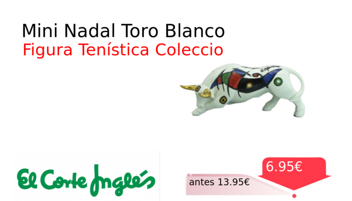 Mini Nadal Toro Blanco