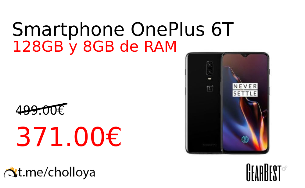 Smartphone OnePlus 6T