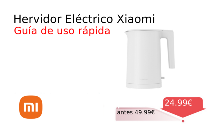 Hervidor Eléctrico Xiaomi