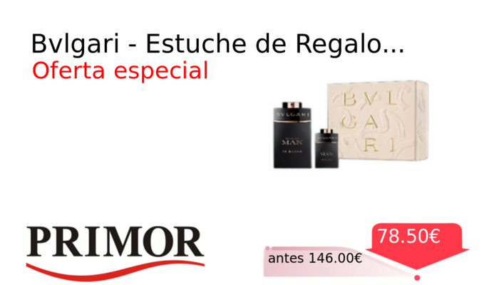 Bvlgari - Estuche de Regalo...
