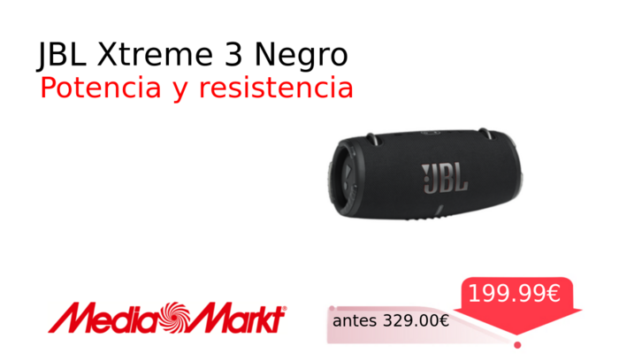 JBL Xtreme 3 Negro