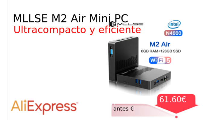 MLLSE M2 Air Mini PC