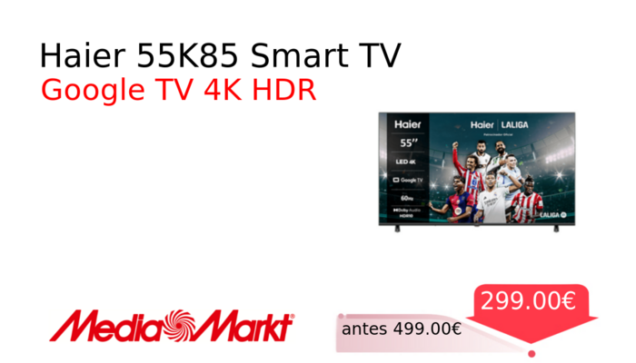 Haier 55K85 Smart TV