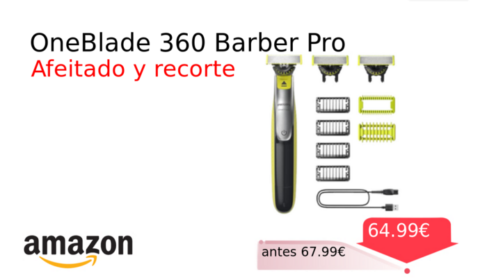 OneBlade 360 Barber Pro