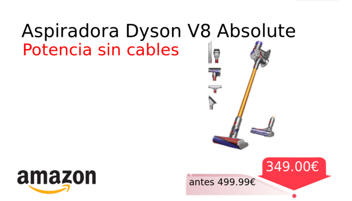 Aspiradora Dyson V8 Absolute