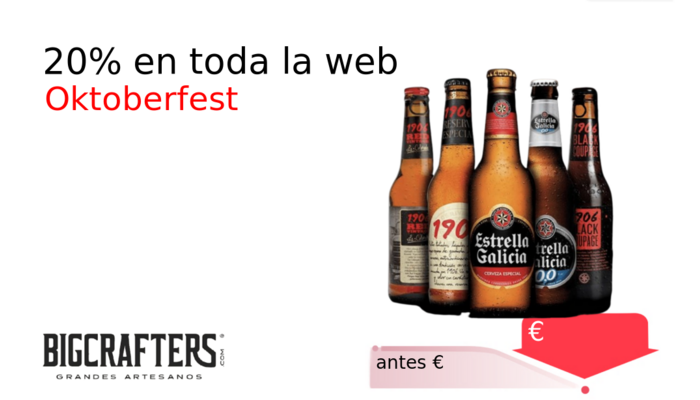 20% en toda la web