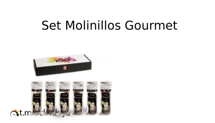 Set Molinillos Gourmet